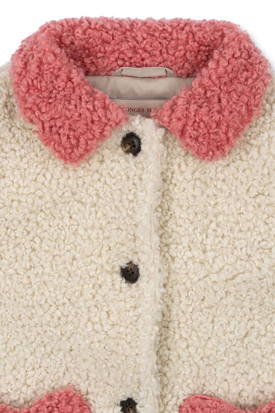 Дитячий плащ Konges Sløjd CALIN COAT бежевий KS101912