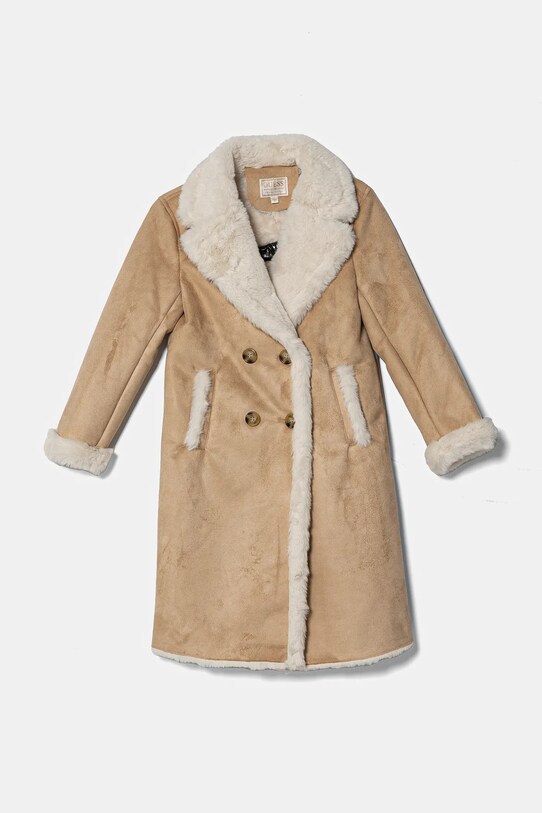 Детский плащ Guess с подкладкой бежевый J4BL07.WGJH0.9BYH