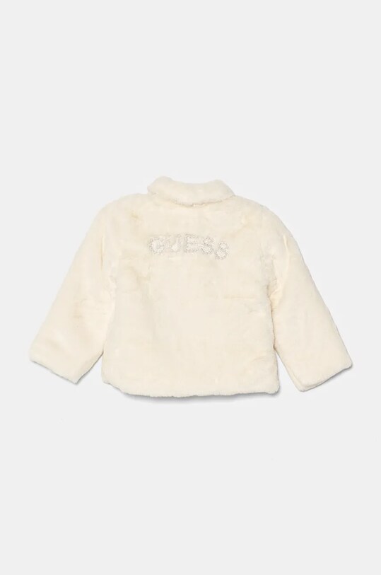 Guess płaszcz dziecięcy K4BL06.WCFX0.9BYH beżowy AW24