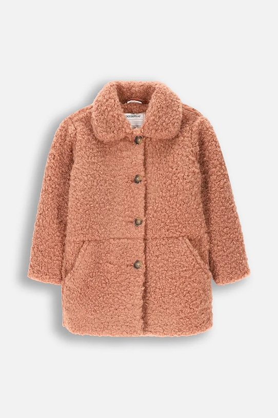 Детско палто Coccodrillo ZC4153101RGK розов AW24