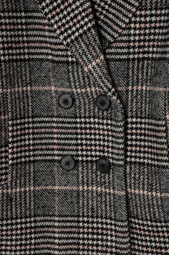 Fete United Colors of Benetton palton din amestec de lână pentru copii 2SNQCN04S.G.Seasonal negru