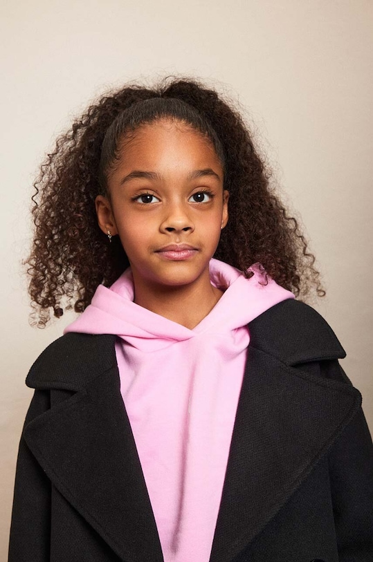 Dětský kabát Patrizia Pepe A138 7O0029 černá