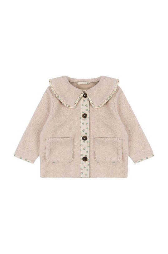 Konges Sløjd palton copii GRIZZ COLLAR JACKET GRS KS101234 bej AW24