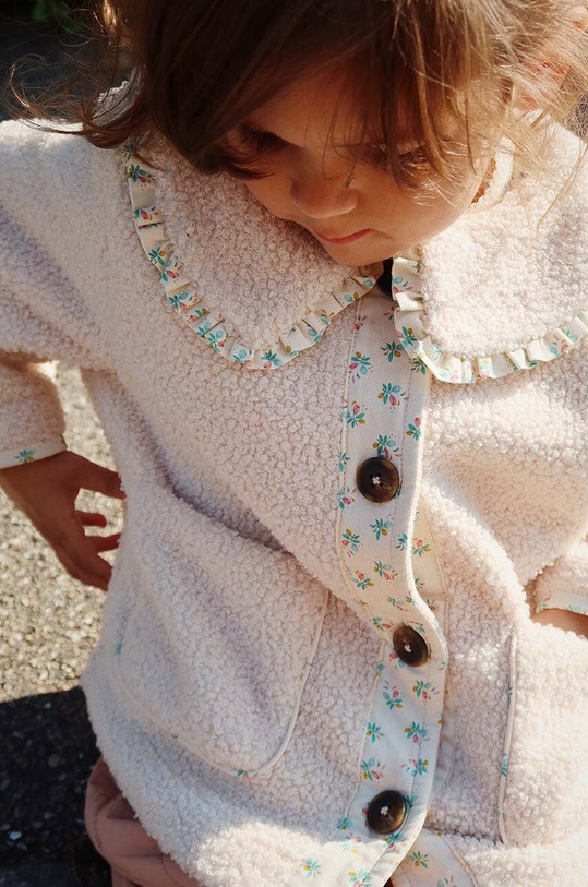 Konges Sløjd płaszcz dziecięcy GRIZZ COLLAR JACKET GRS KS101234