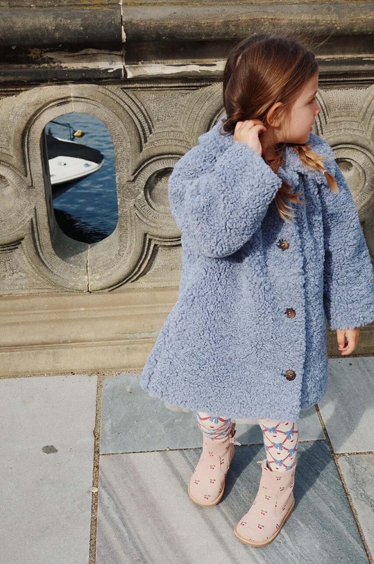 Konges Sløjd palton copii TILLIE COAT KS101307 albastru