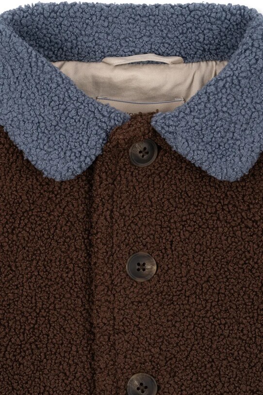 Детский плащ Konges Sløjd CALIN ROCKET COAT коричневый KS101913