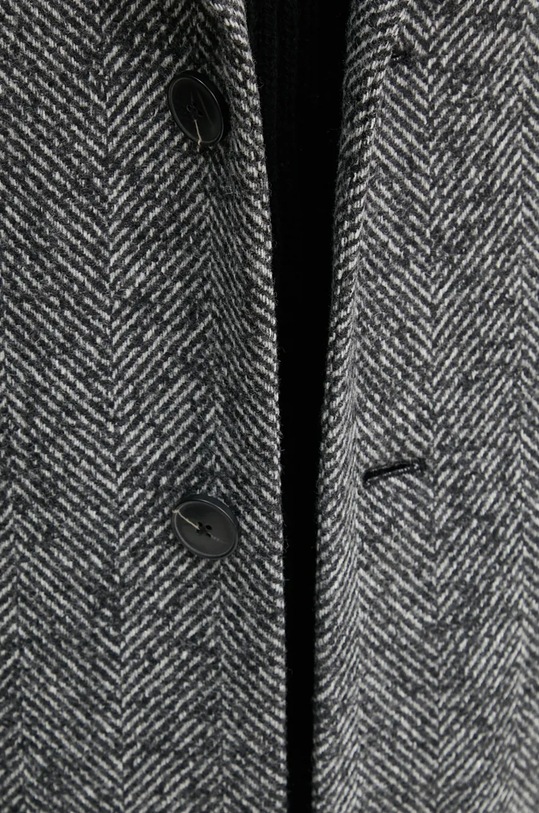 Kabát s příměsí vlny Marc O'Polo 429025871022 černá