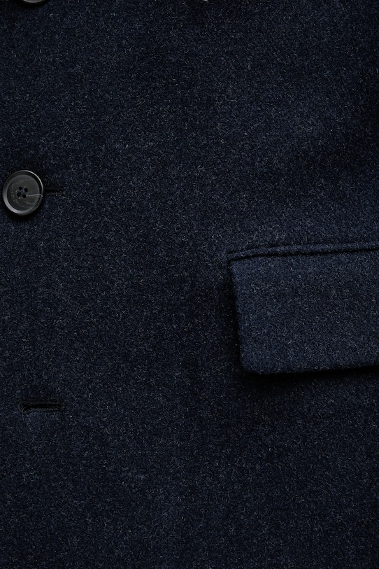 Пальто с добавлением шерсти United Colors of Benetton 2X59UN05M голубой