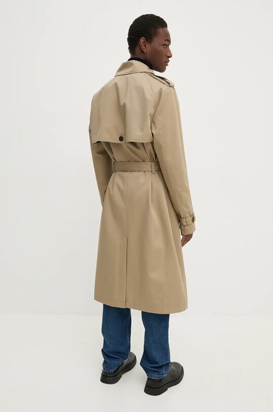 Одежда Хлопковый тренч The Kooples HTRE29001K бежевый