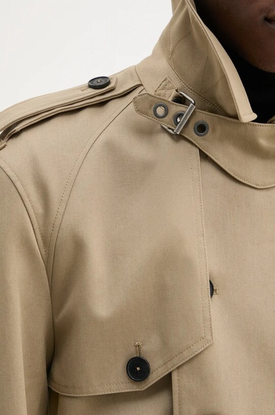 Хлопковый тренч The Kooples HTRE29001K