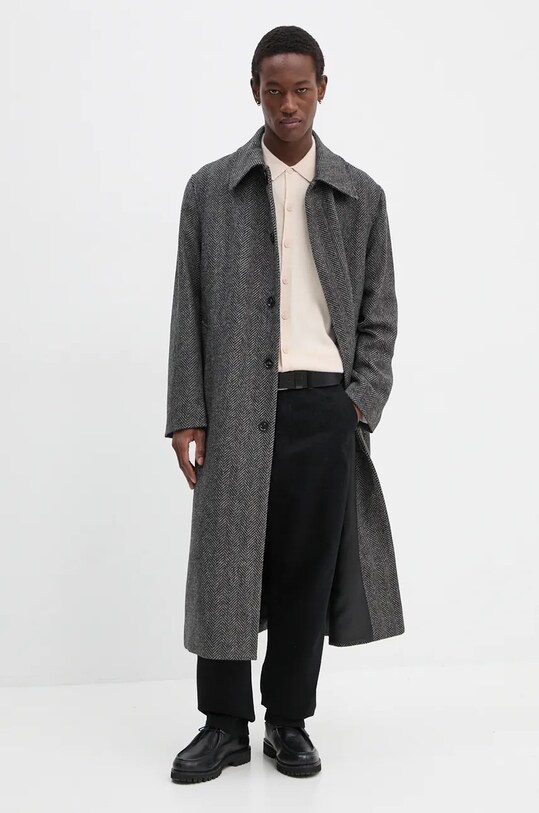 Sunflower płaszcz wełniany 4152.SFR szary AW24