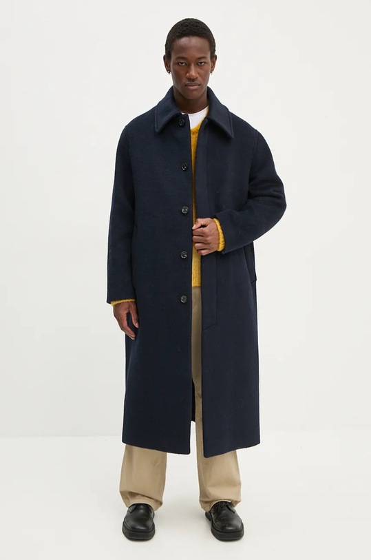 Sunflower cappotto in lana non isolato blu navy 4154.SFR