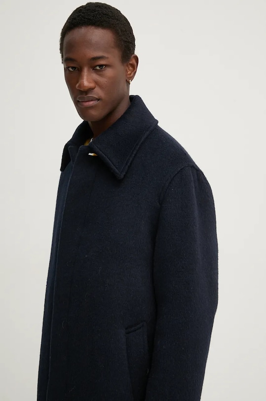 Sunflower cappotto in lana 4154.SFR blu navy