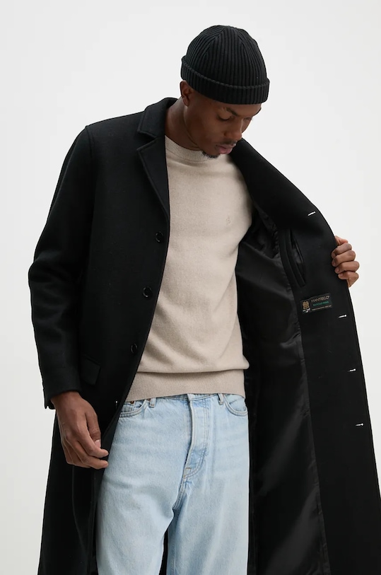 Samsoe Samsoe płaszcz wełniany SATESFA M24300090