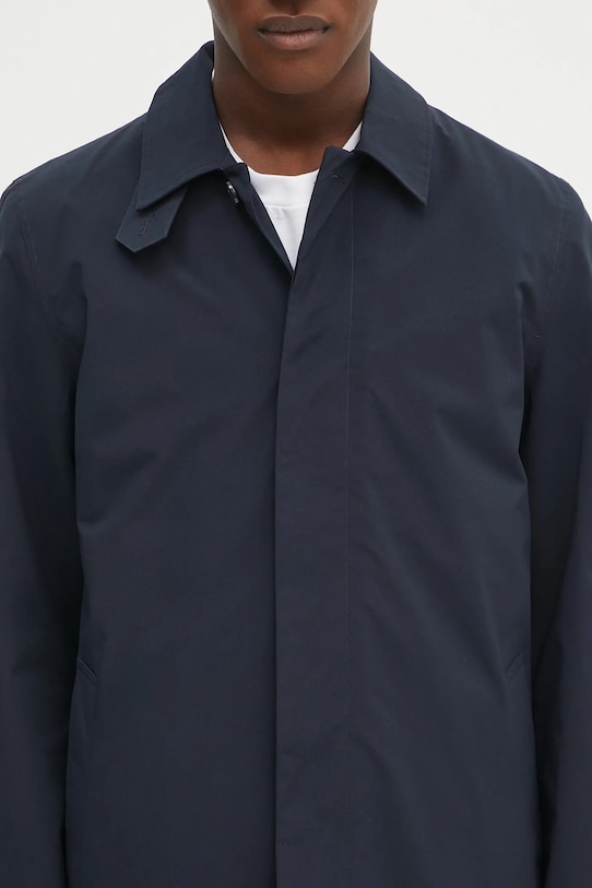 Плащ Samsoe Samsoe SABO темно-синій M24300004