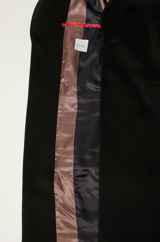Vlněný kabát Paul Smith M1R.222P.J00110 černá