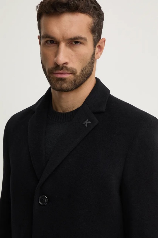Karl Lagerfeld płaszcz czarny 544798.455710