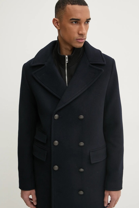 Superdry płaszcz M5011884A.98T granatowy