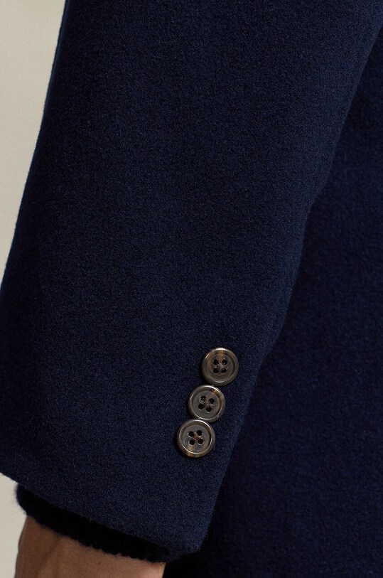Polo Ralph Lauren płaszcz Wool-MDRN Paddock 715919468 granatowy