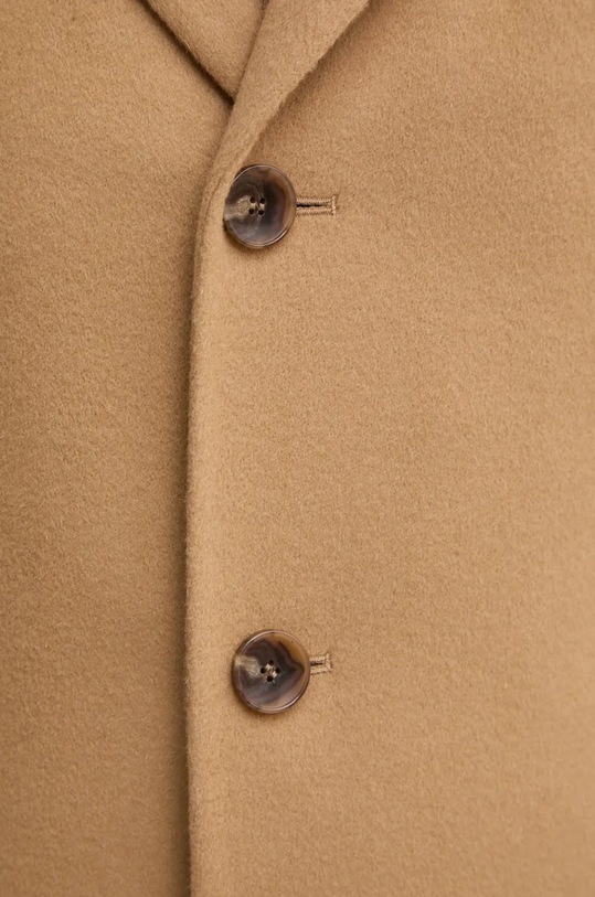 BOSS palton de lana 50525739 bej