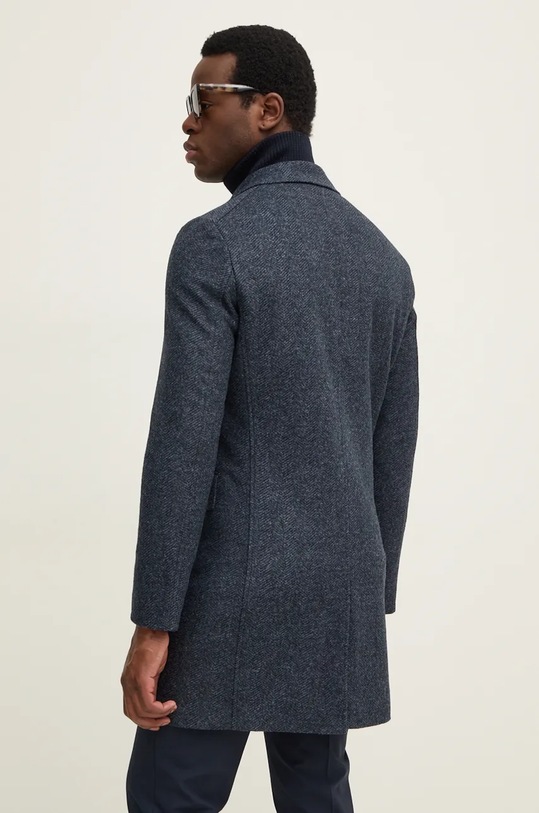 Abbigliamento BOSS cappotto con aggiunta di lana 50528131 blu navy