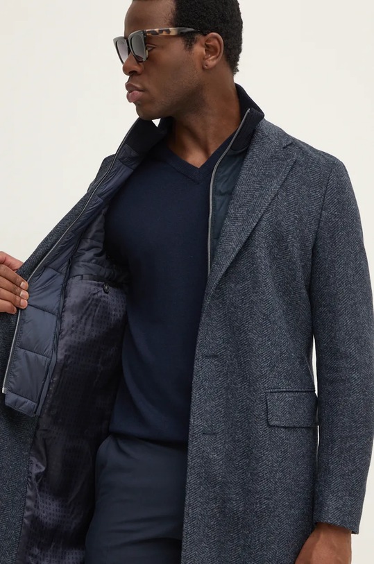 BOSS cappotto con aggiunta di lana 50528131