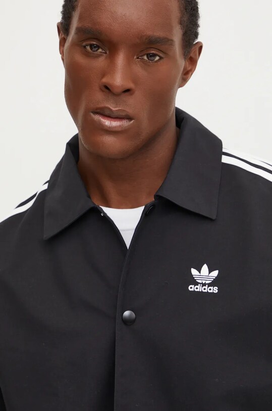 adidas Originals kurtka Mesh Coach czarny IZ1831