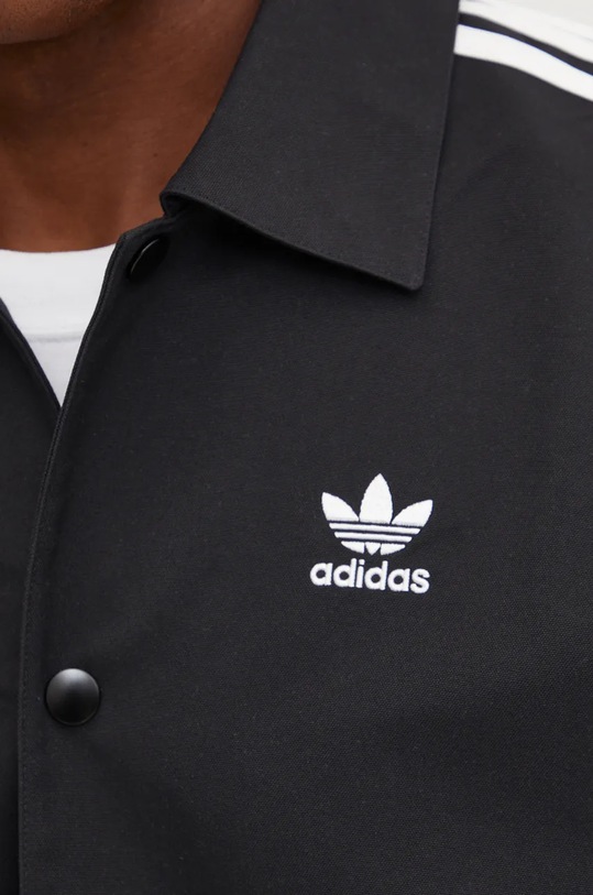 Bunda adidas Originals Mesh Coach IZ1831 černá