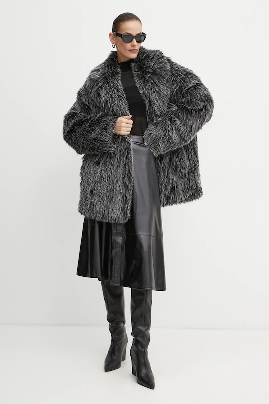 Michael Kors płaszcz UF4208KF1Q czarny AW24