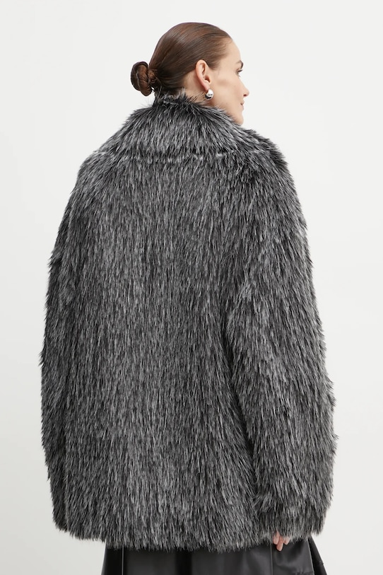 Odzież Michael Kors płaszcz UF4208KF1Q czarny