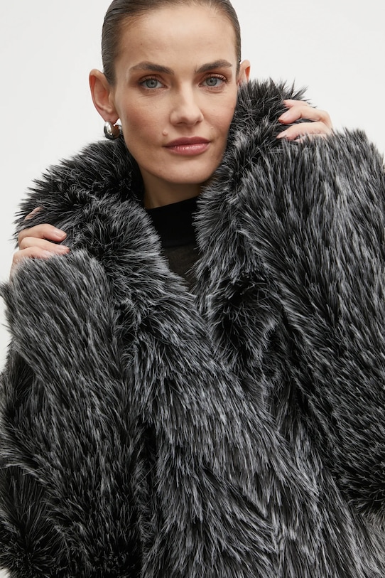 Michael Kors płaszcz czarny UF4208KF1Q