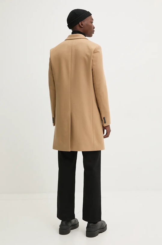 Îmbrăcăminte HUGO palton de lana 50528793 bej