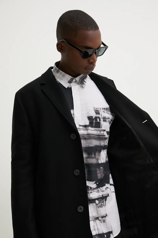 Vlněný kabát HUGO 50528809