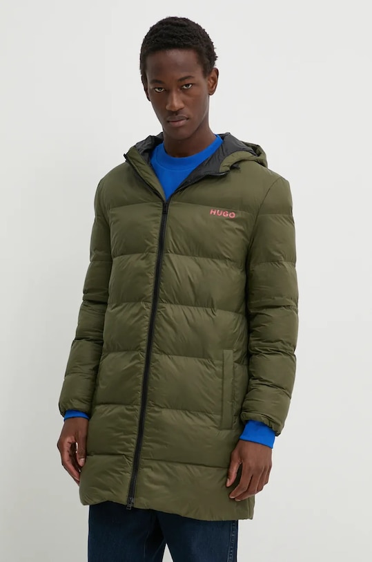 HUGO geaca cu captuseala verde 50521815