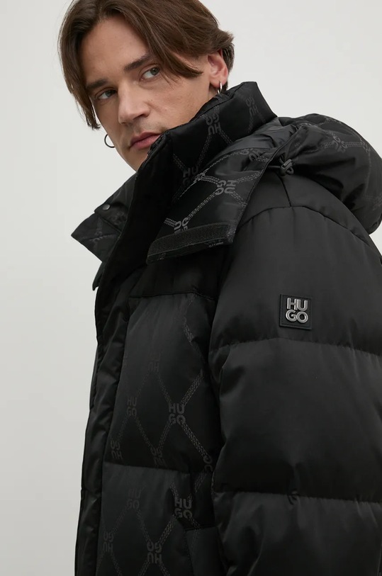 Péřová bunda HUGO černá 50524611