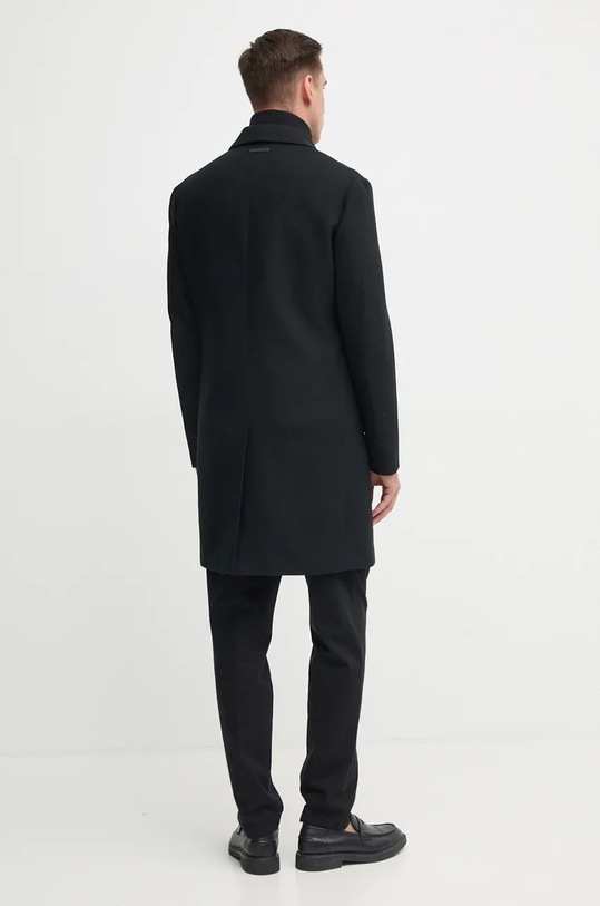 Oblečení Vlněný kabát Calvin Klein K10K113270 černá