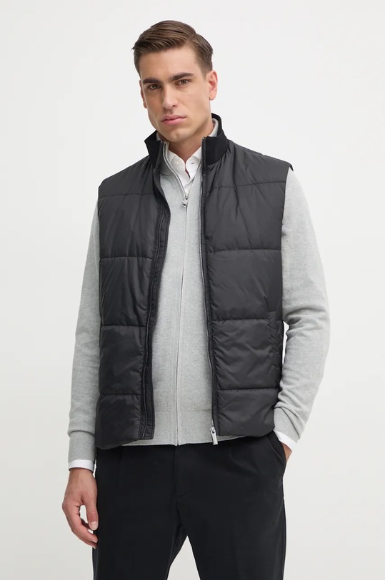 Vlněný kabát Calvin Klein černá K10K113270