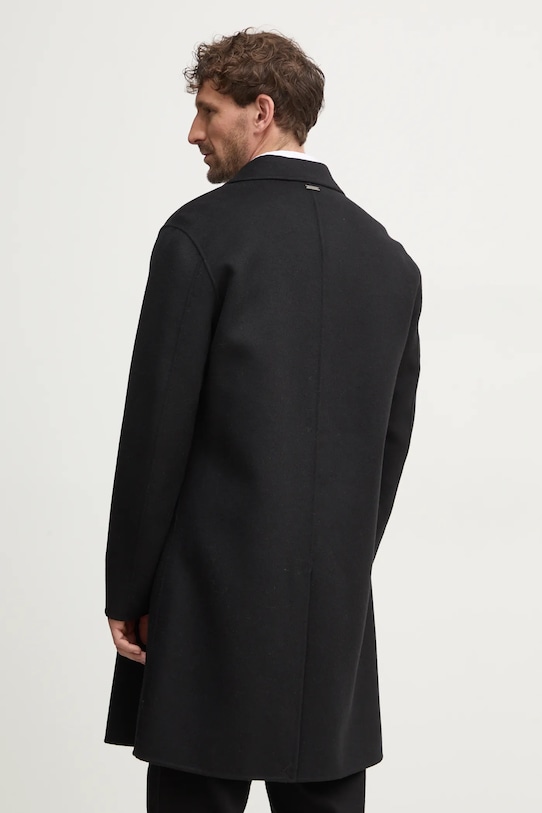 Odzież Guess płaszcz wełniany M4BL47.WGJU2 czarny