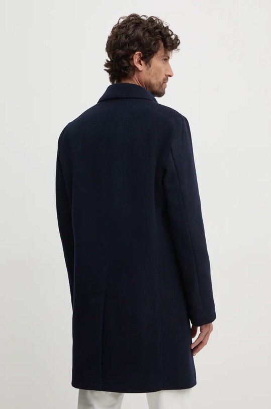 Odjeća Vuneni kaput Tommy Hilfiger MW0MW36611 mornarsko plava