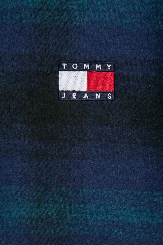 Παλτό από μείγμα μαλλιού Tommy Jeans DM0DM20608 σκούρο μπλε