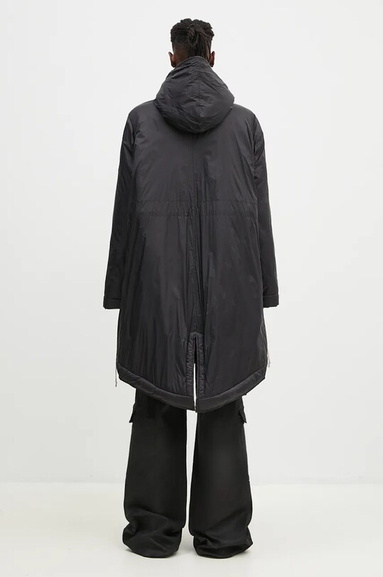 Ρούχα Μπουφάν Rick Owens Fishtail DU02D2950.NP μαύρο