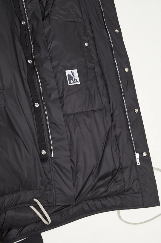 Μπουφάν Rick Owens Fishtail DU02D2950.NP μαύρο