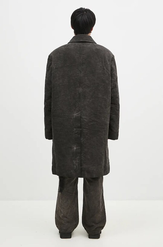 Odjeća Pamučni kaput Rick Owens Jumbo Mac DU02D2968.MO siva