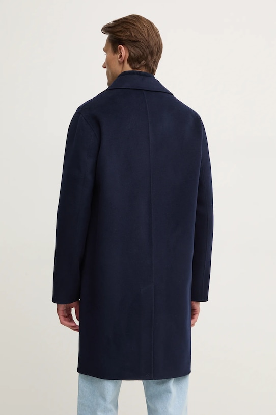 Ρούχα Μάλλινο παλτό FROM FUTURE MOU01372 σκούρο μπλε
