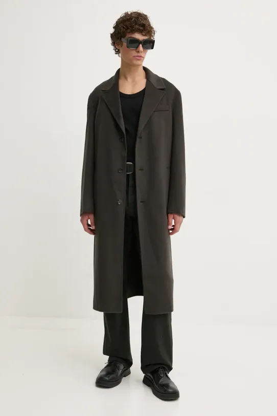 Nanushka płaszcz DAVIAN pozostałe szary NM24PFJK01197