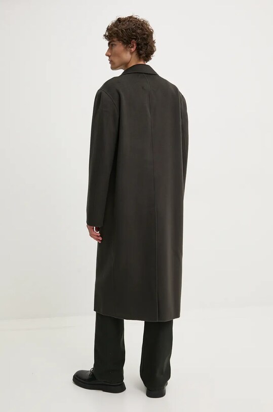 Clothing Nanushka coat DAVIAN NM24PFJK01197 gray
