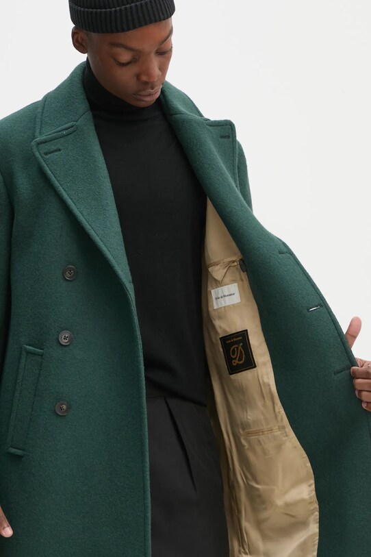 Вовняне пальто Drôle de Monsieur Le Manteau Laine E.CT134.WO030.DGN