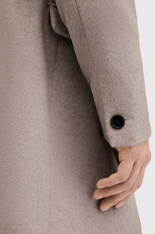 Ρούχα Παλτό από μείγμα μαλλιού AllSaints HARGROVE COAT M038OB γκρί