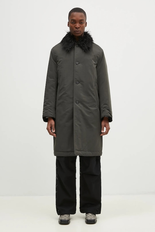 Our Legacy geaca Polar fara gluga gri M4241PV