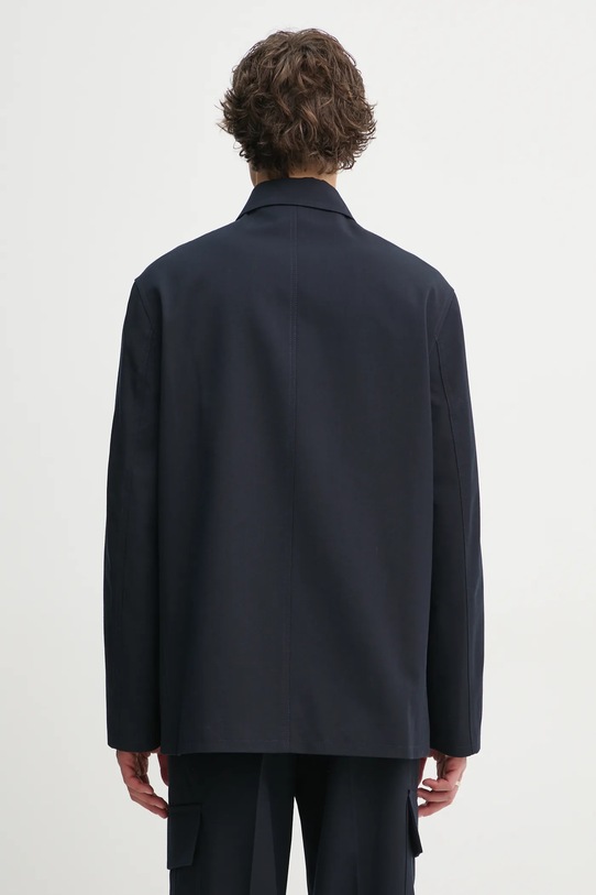 Одежда Куртка с примесью шерсти Études Studio H24MMOUT721 тёмно-синий